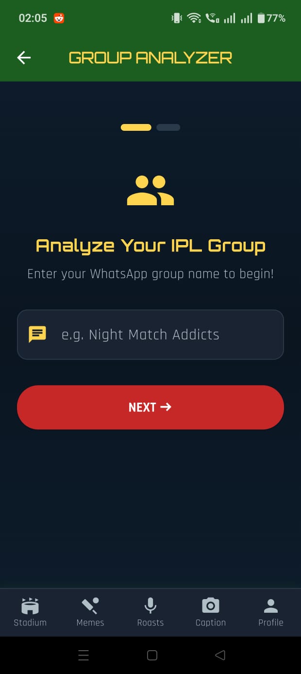 IPLMAZA App Screen